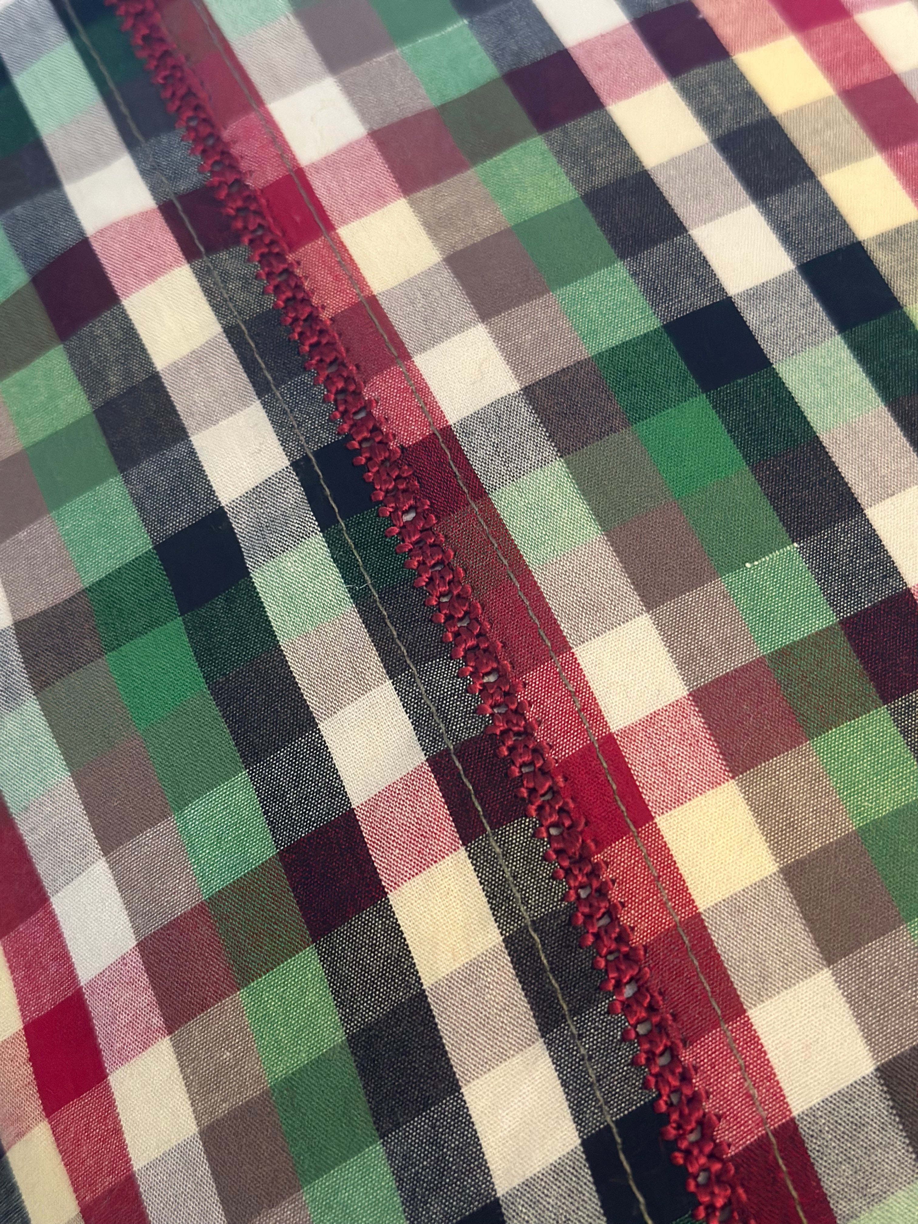 Parure MADRAS en coton