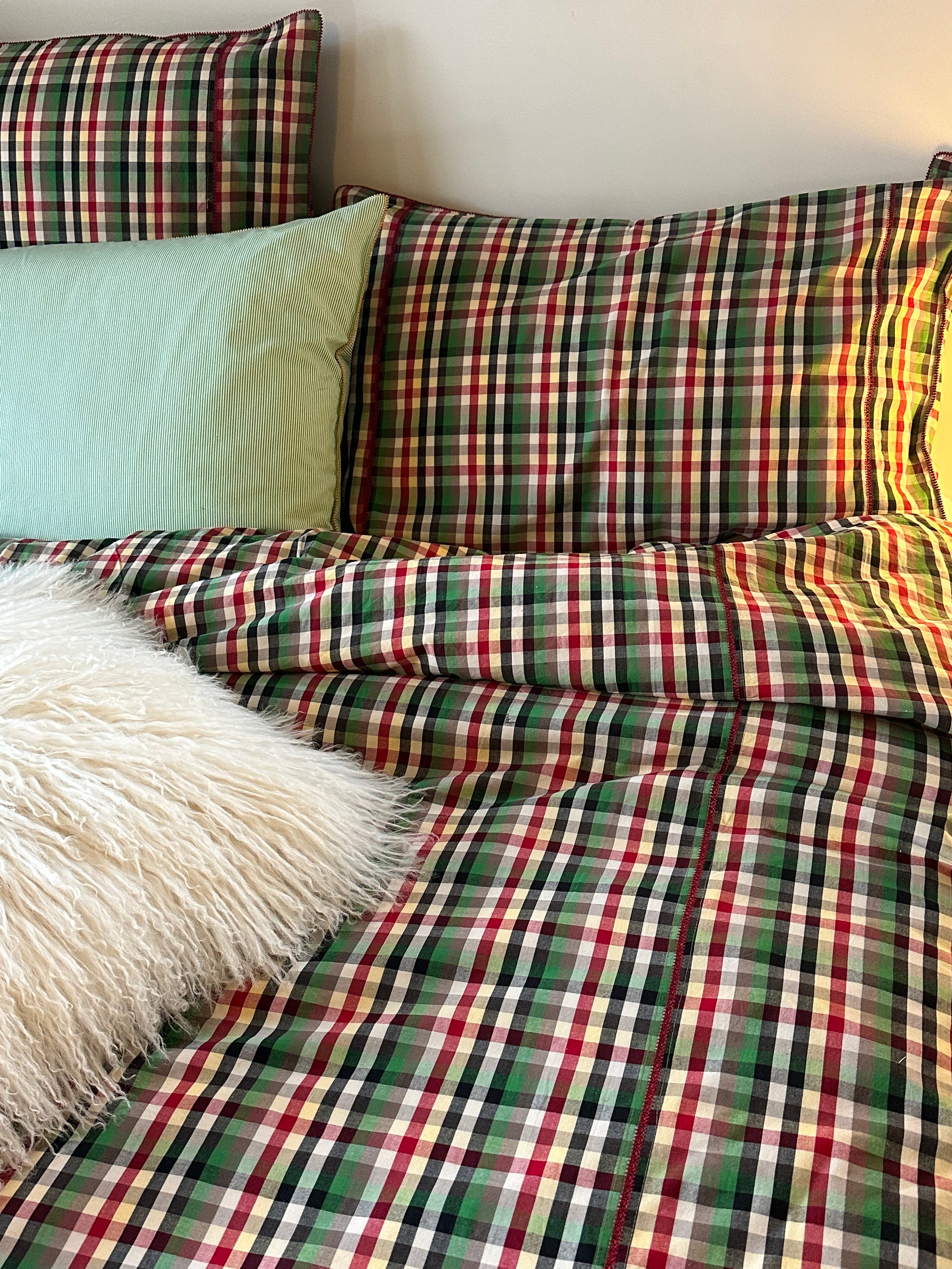 Parure MADRAS en coton