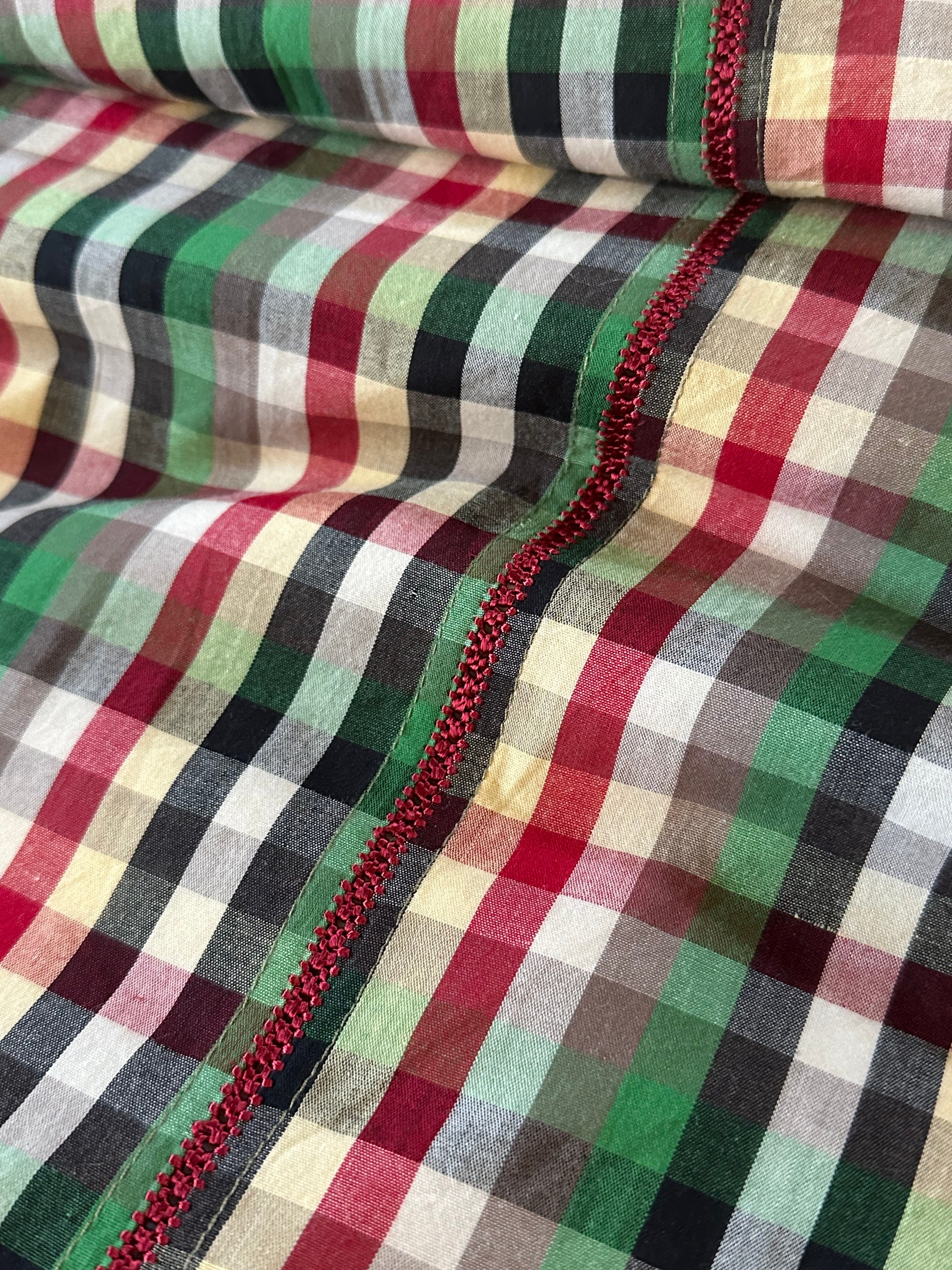 Parure MADRAS en coton