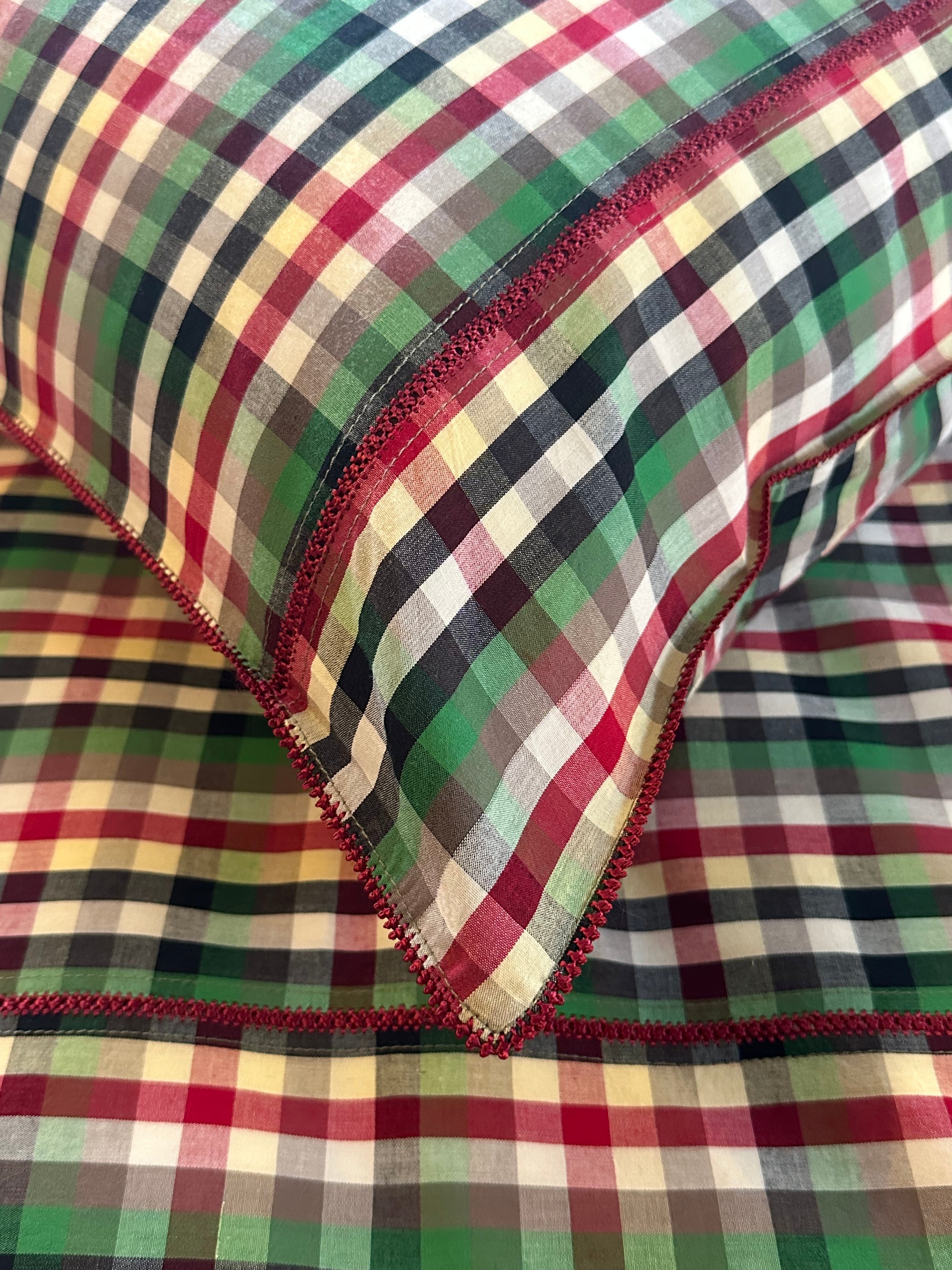 Parure MADRAS en coton