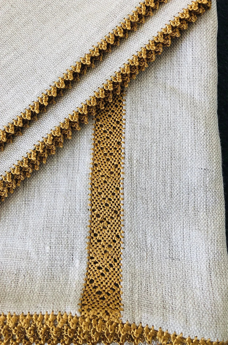MINA - Nappe en lin naturel