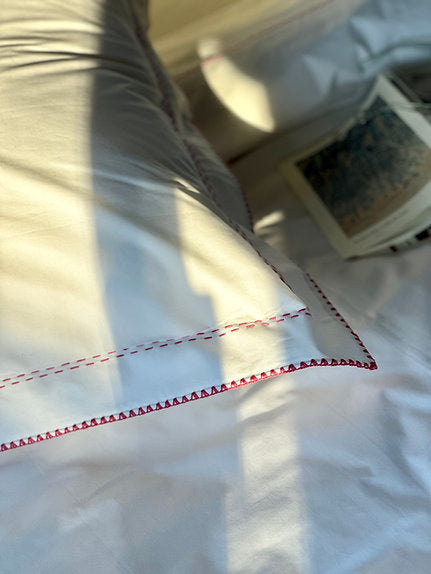 HANNA- Drap plat en percale