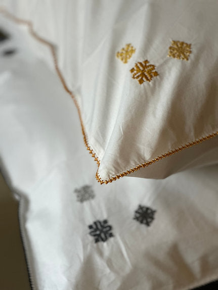 ATIKA - Set 2 taies d'oreiller