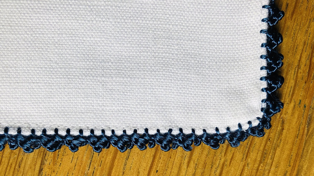 MINA- Sets de table en lin blanc