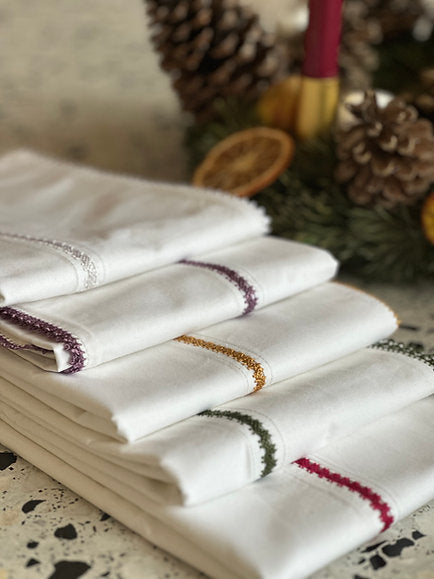 NAÏMA - Drap plat en percale