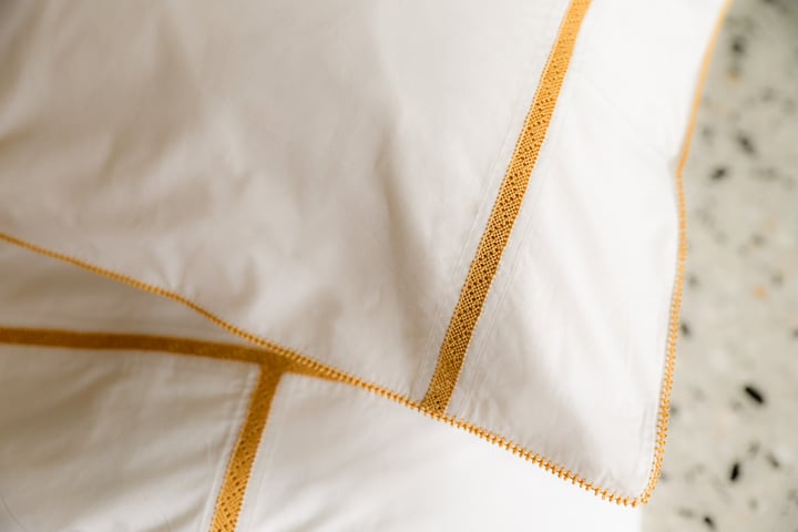 MALIKA - Drap plat en percale