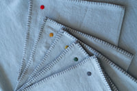 BADRIA - Nappe et serviettes en lin