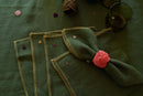 BADRIA - Nappe et serviettes en lin