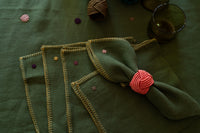 BADRIA - Nappe et serviettes en lin