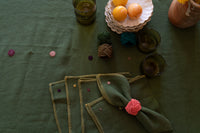 BADRIA - Nappe et serviettes en lin