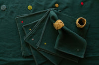 BADRIA - Nappe et serviettes en lin