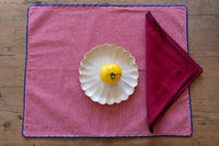 Vichy placemat