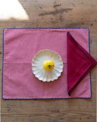Vichy placemat