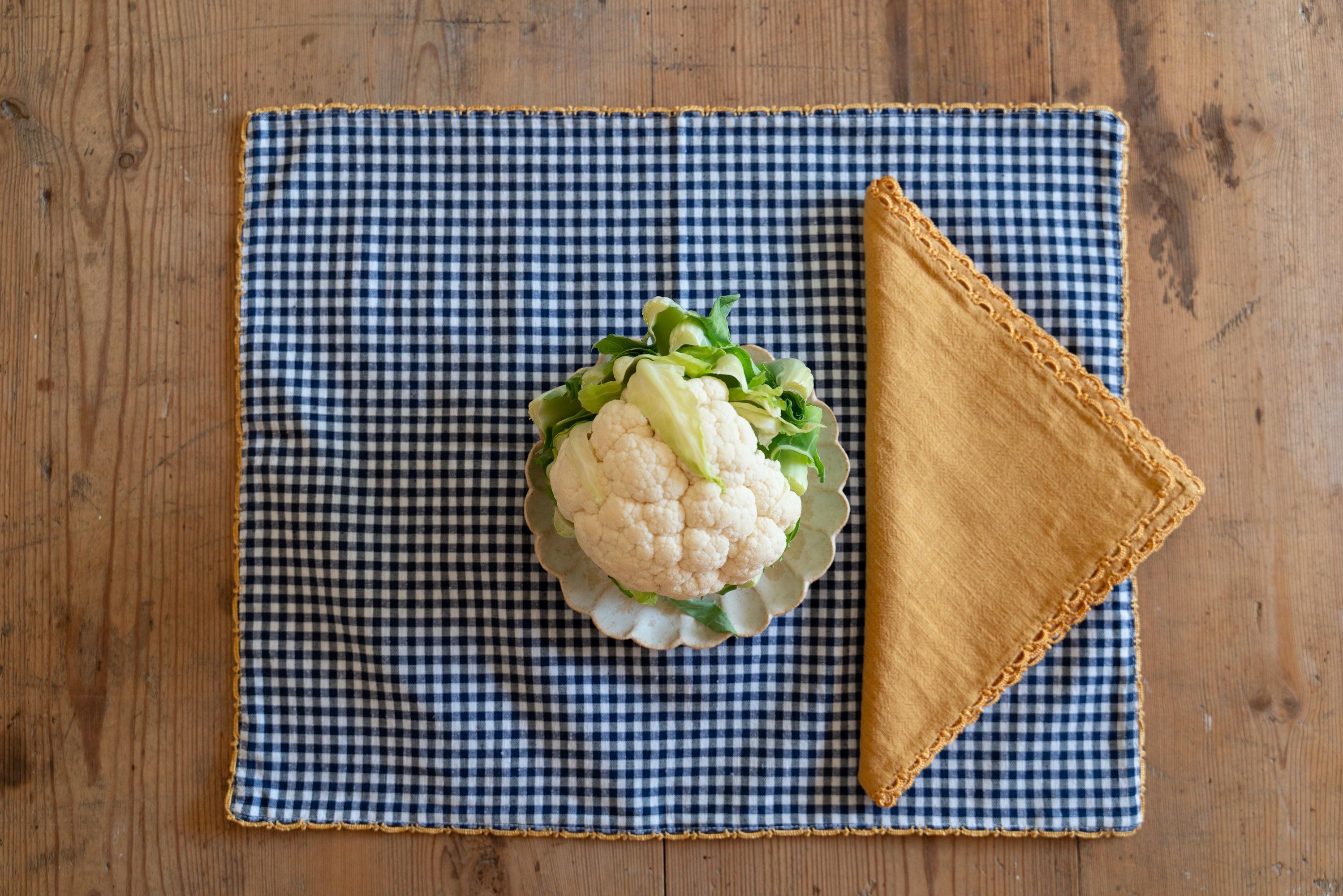 Vichy placemat