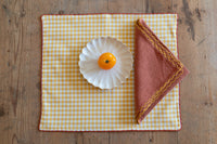 Vichy placemat