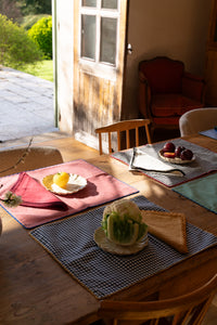 Vichy placemat