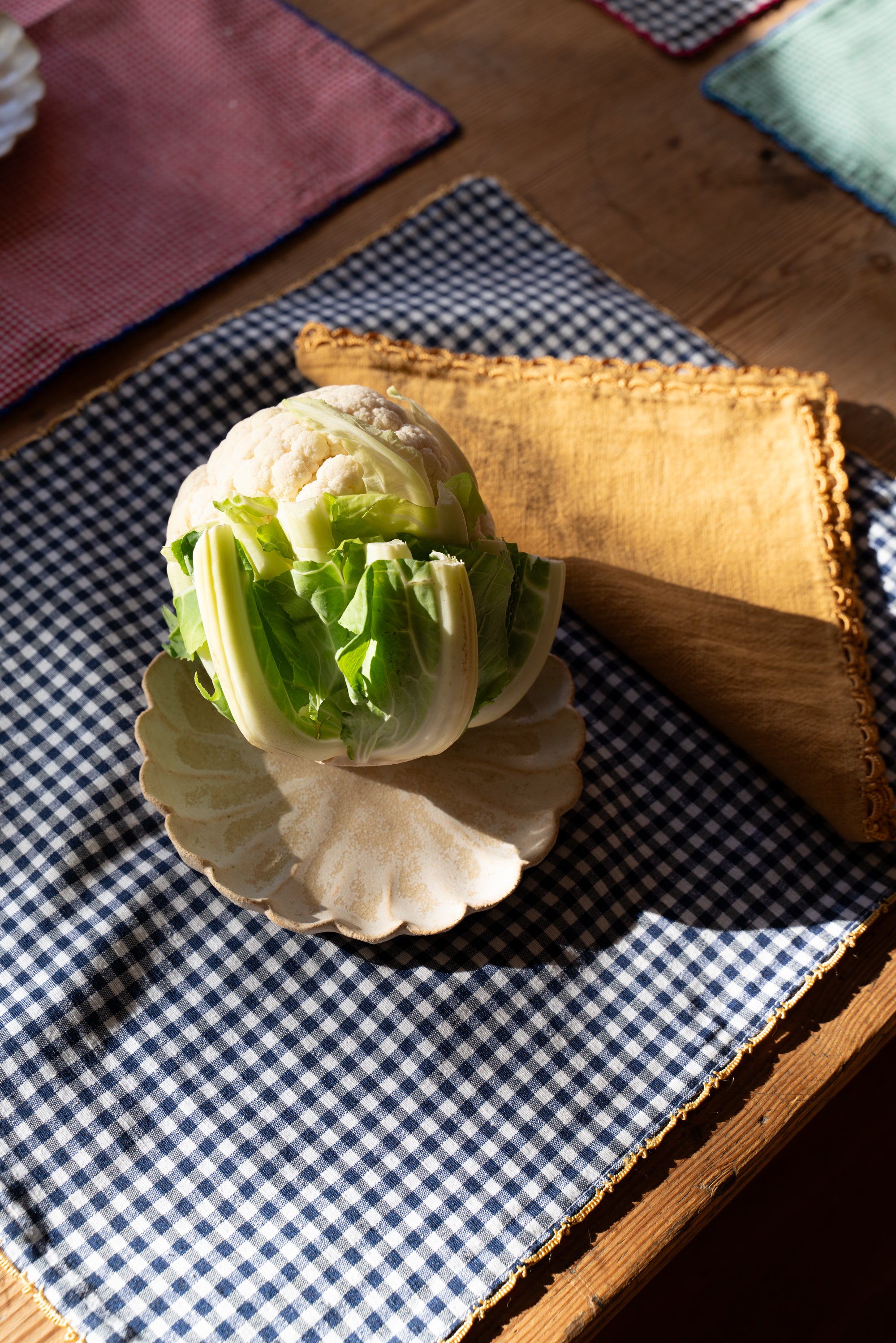 Vichy placemat
