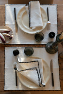 SELMA - Set de table en coton écru