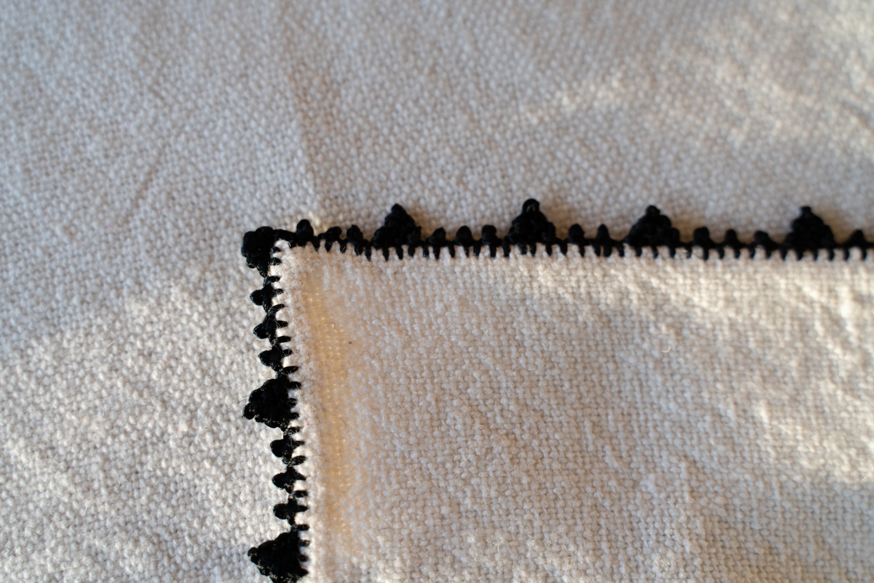 SELMA - Set de table en coton écru