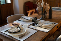 SELMA - Set de table en coton écru