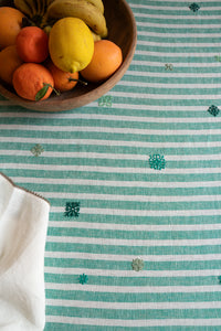 YASMINE - Nappe et serviettes en lin