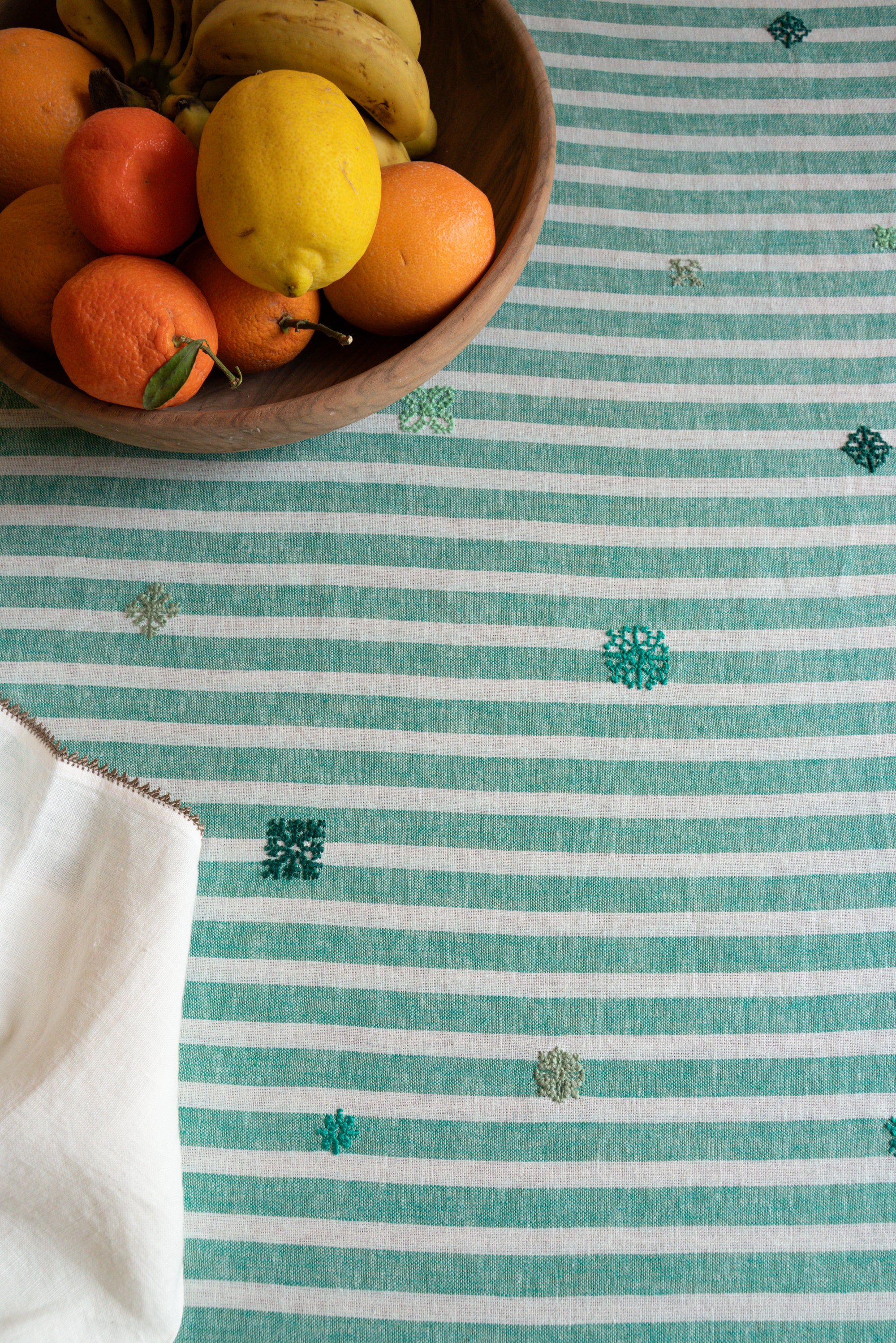 YASMINE - Nappe et serviettes en lin