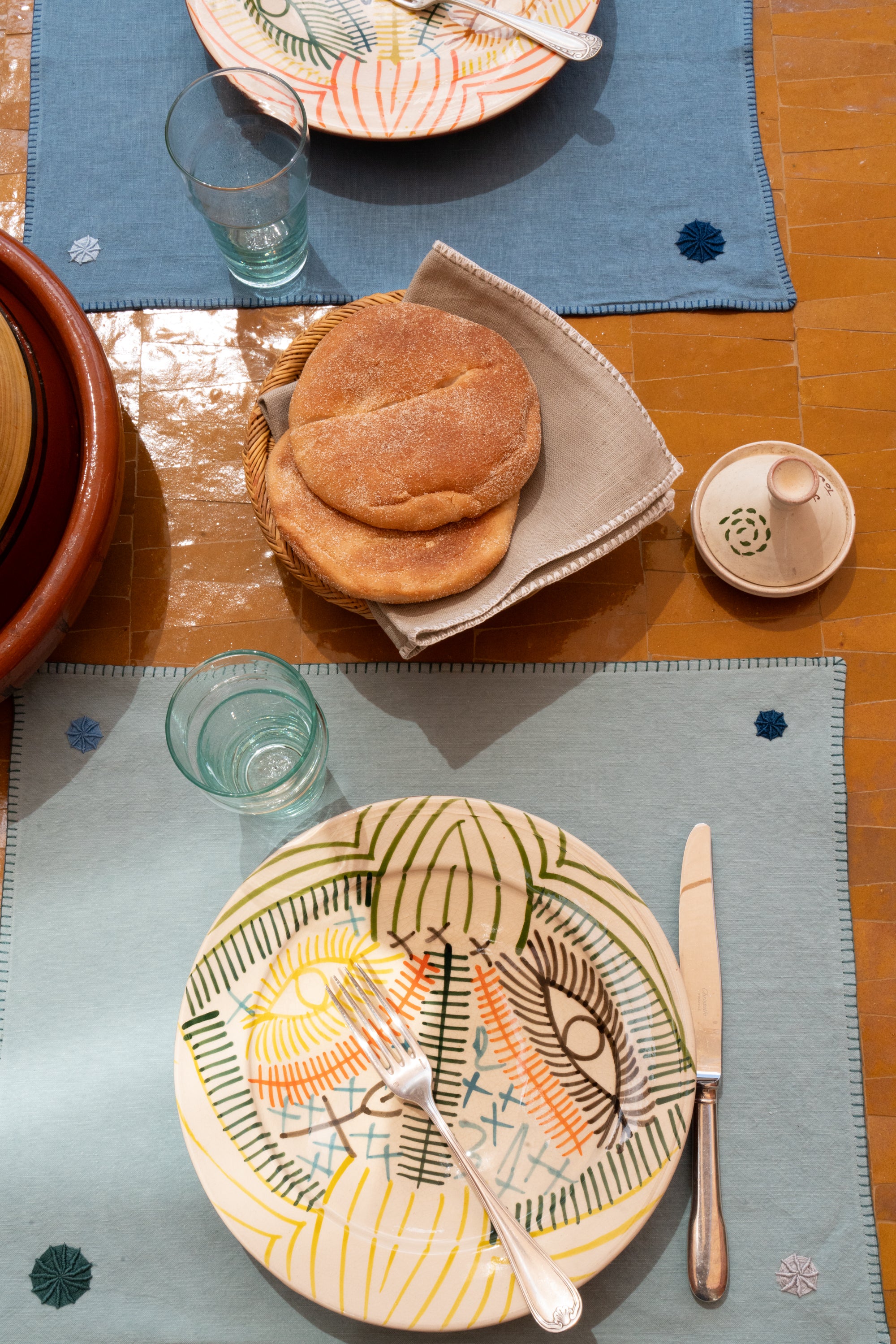 BADRIA - Set de table en lin