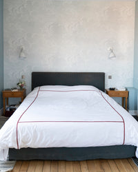 MALIKA - Housse de couette en percale