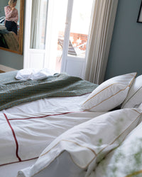 MALIKA - Housse de couette en percale