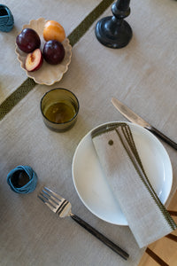 MINA - Natural linen tablecloth