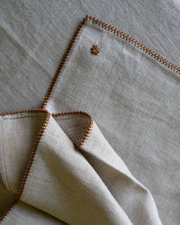 MINA - Natural linen tablecloth