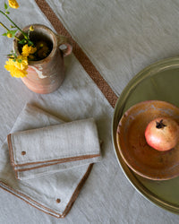 MINA - Natural linen tablecloth
