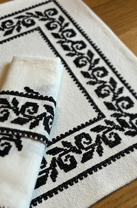 LALA - Set of 6 placemats and napkins