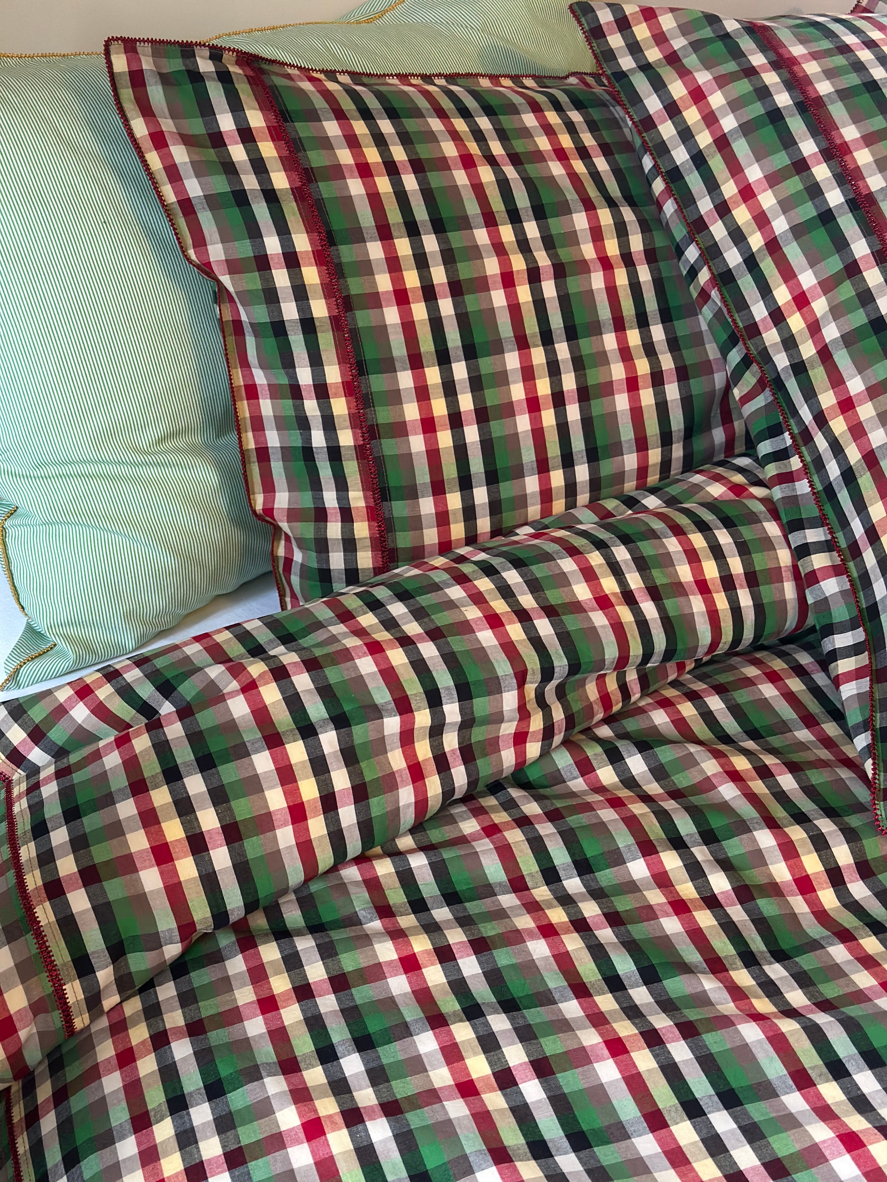 Parure MADRAS en coton