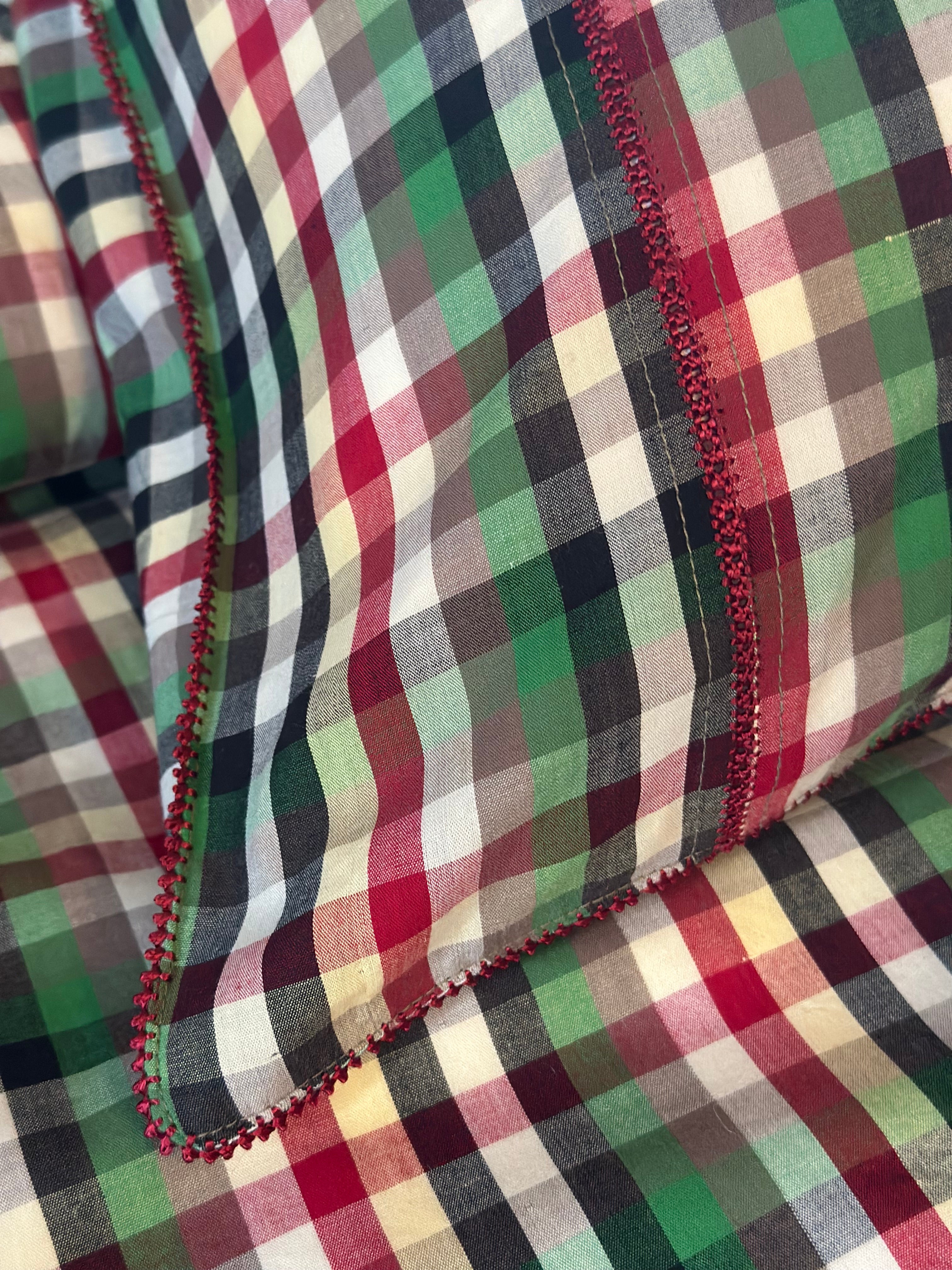 Parure MADRAS en coton