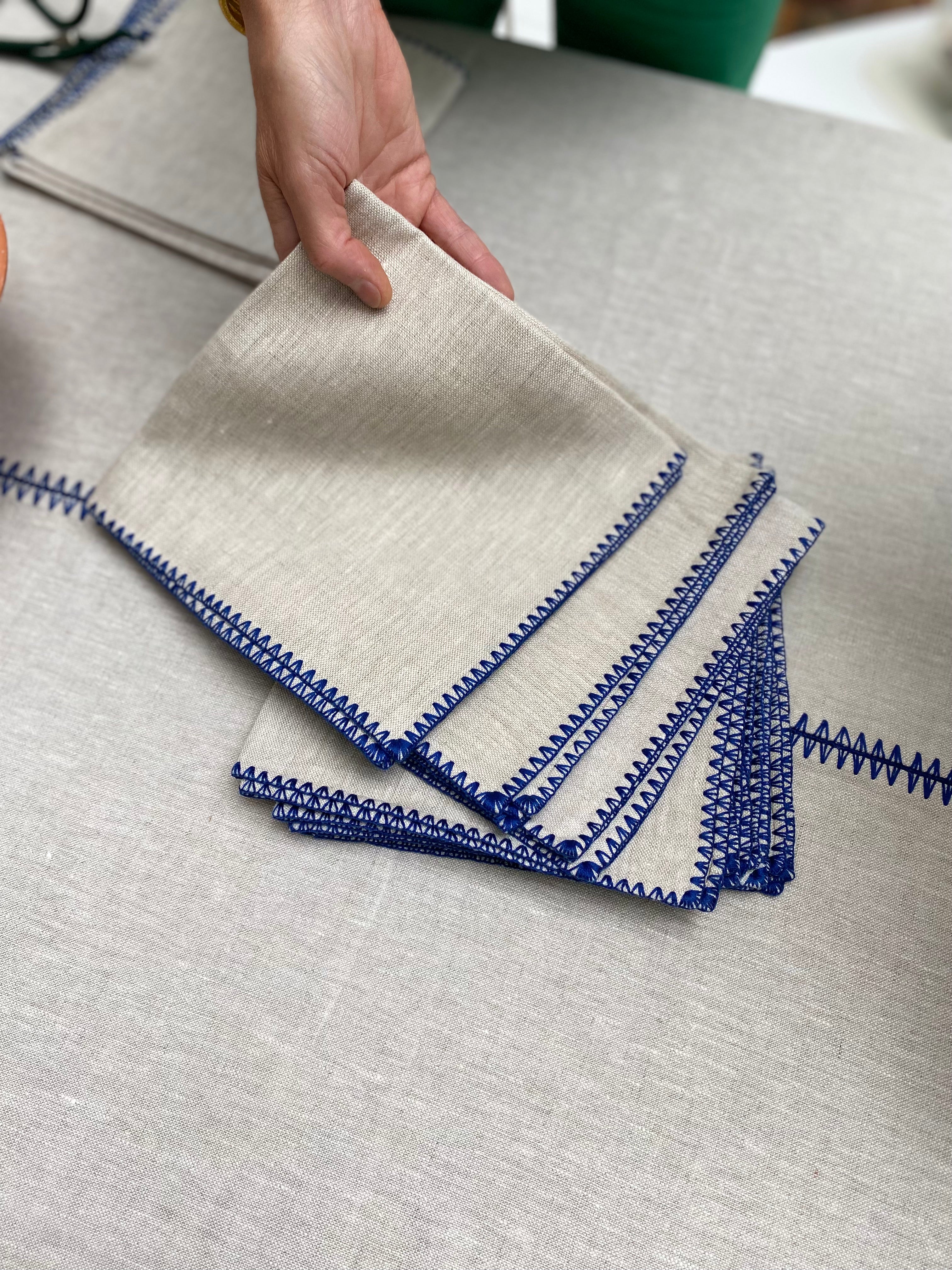 NOUSS NOUSS - Serviette en lin naturel