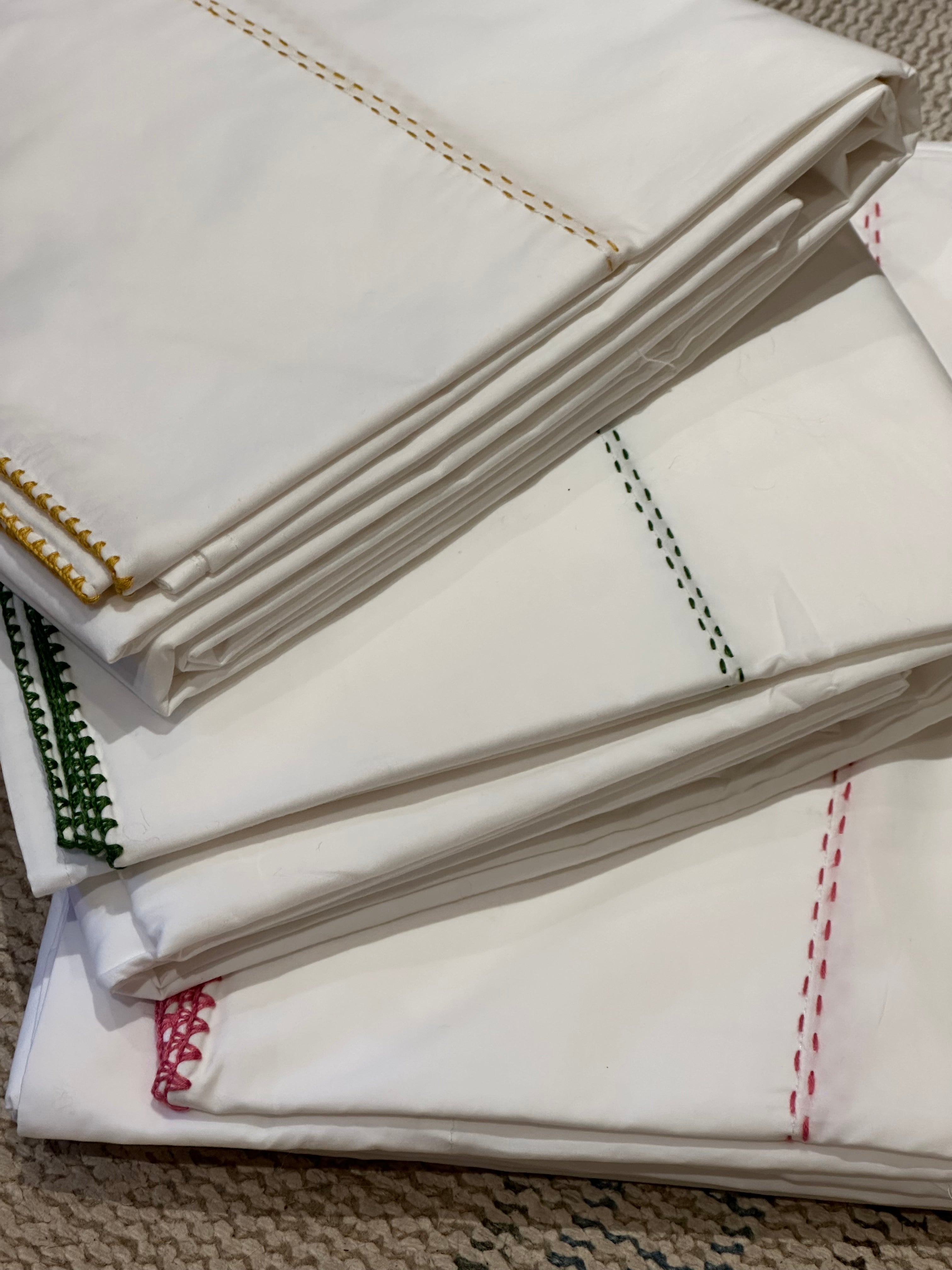 HANNA- Drap plat en percale