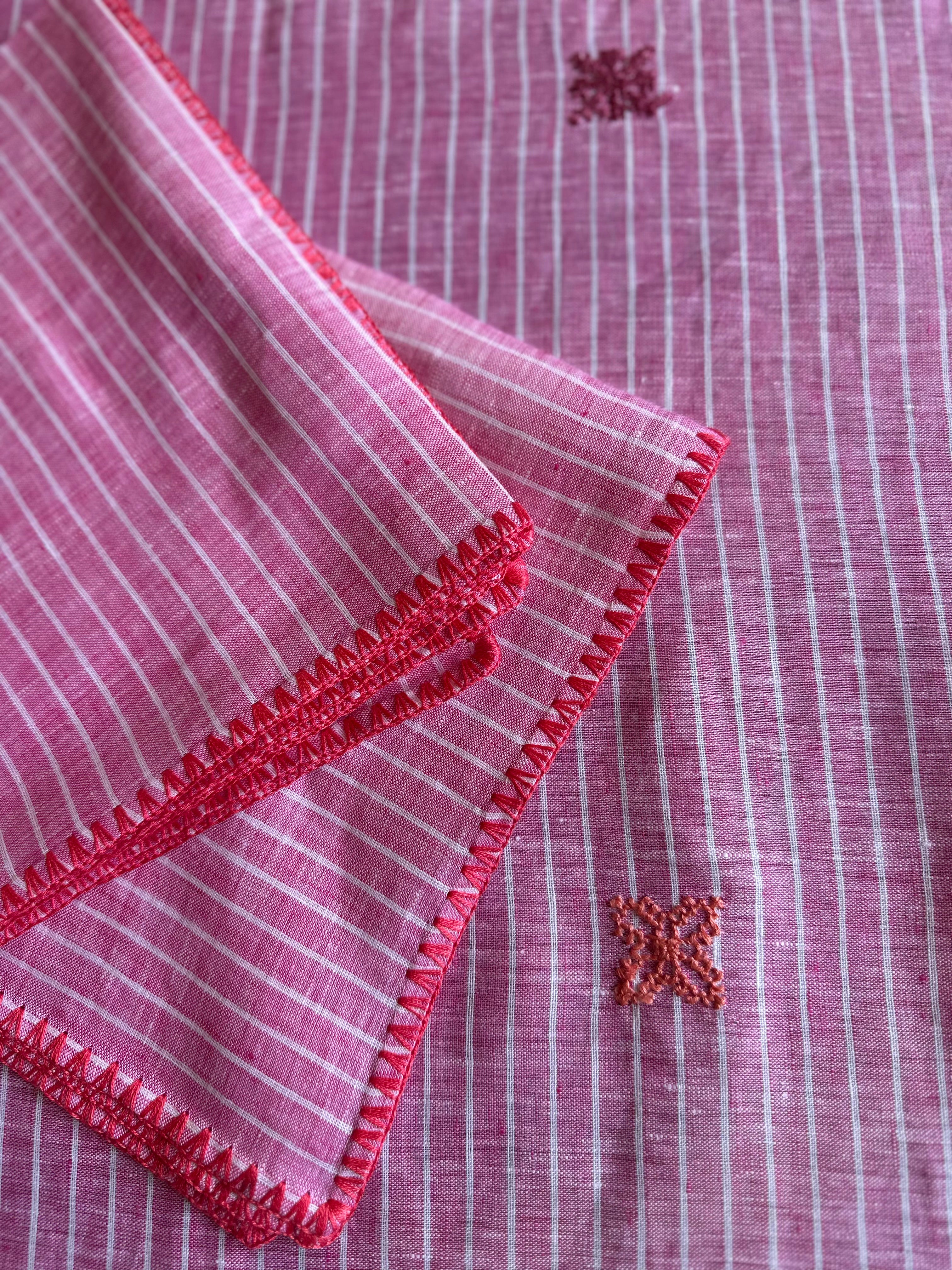 YASMINE - Nappe et serviettes en lin