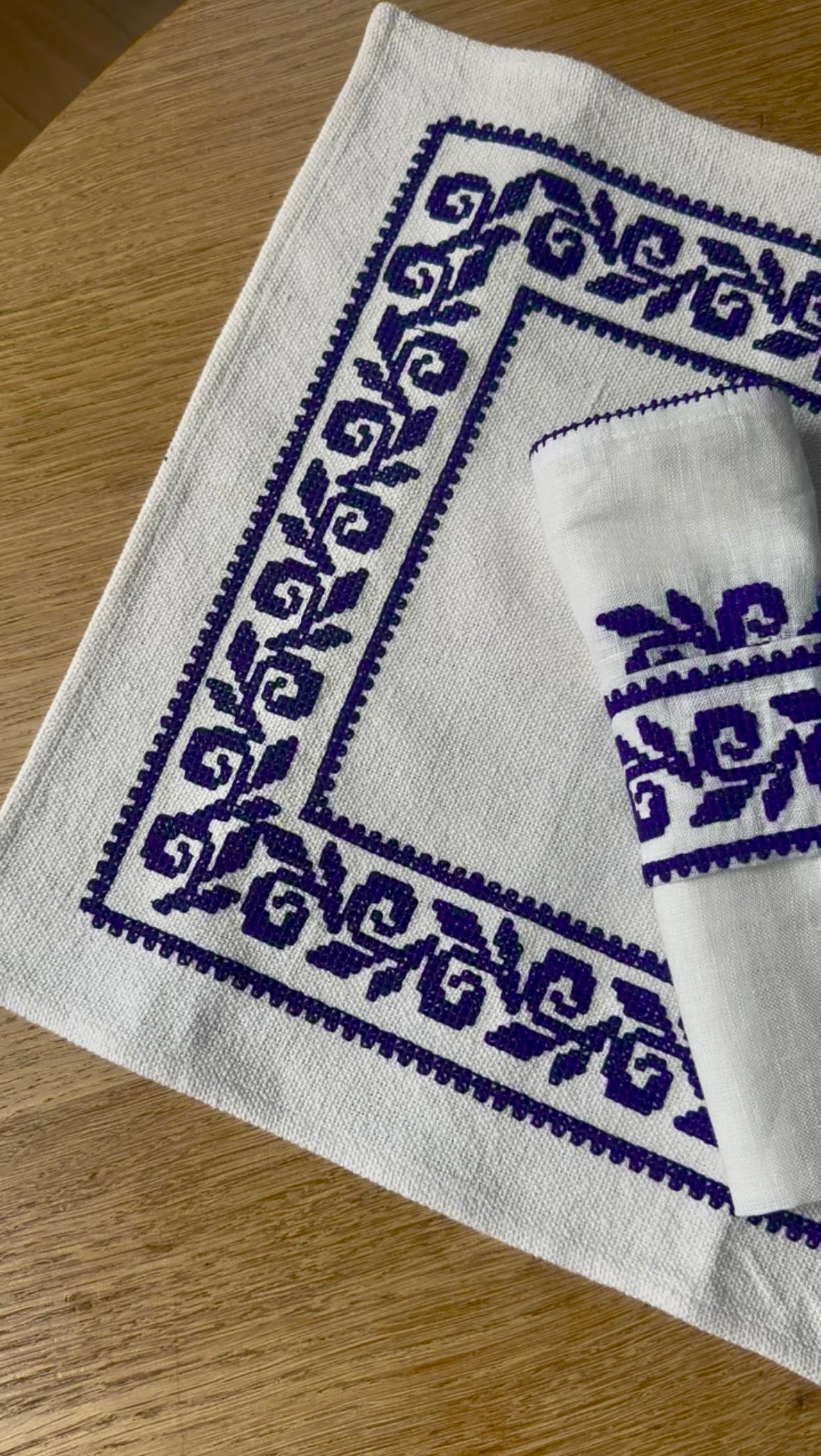 LALA - Set of 6 placemats and napkins
