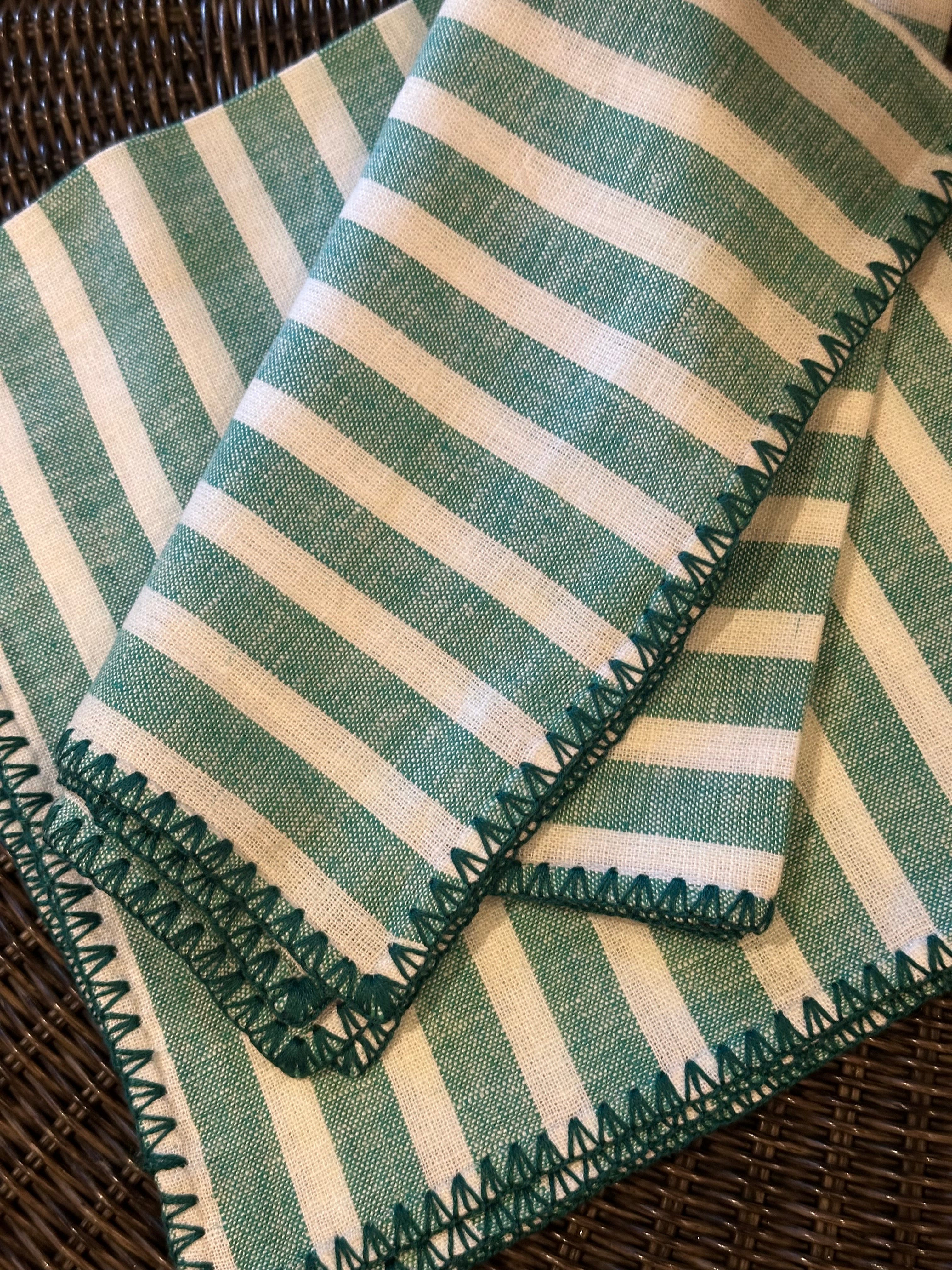 YASMINE - Nappe et serviettes en lin