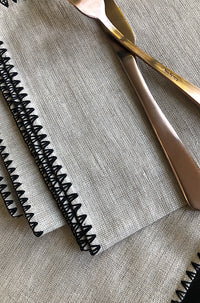 NOUSS NOUSS - Serviette en lin naturel