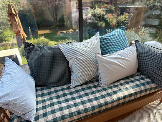 VICHY - Jeté de lit en coton mélangé