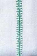WE WE - White linen tablecloth
