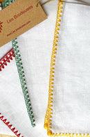 WE WE - White linen tablecloth