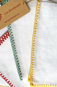 WE WE - White linen tablecloth