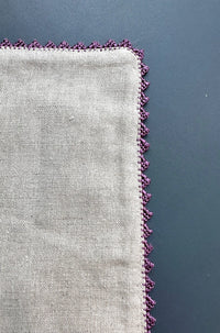MINA - Sets de table en lin naturel