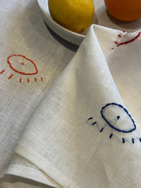 SOUAD - Nappe et serviettes en lin