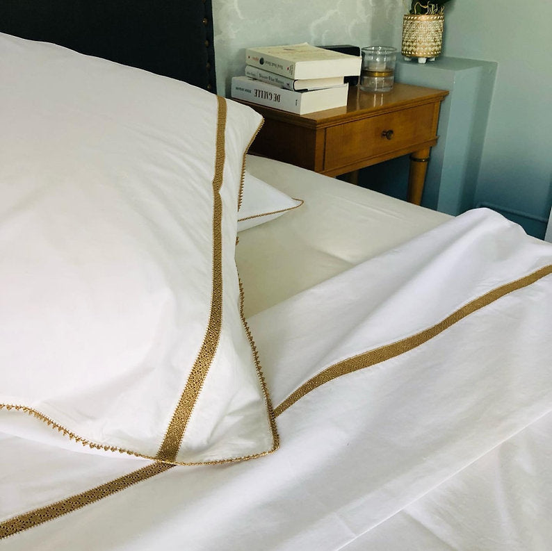 MOUNIA - Drap plat en percale