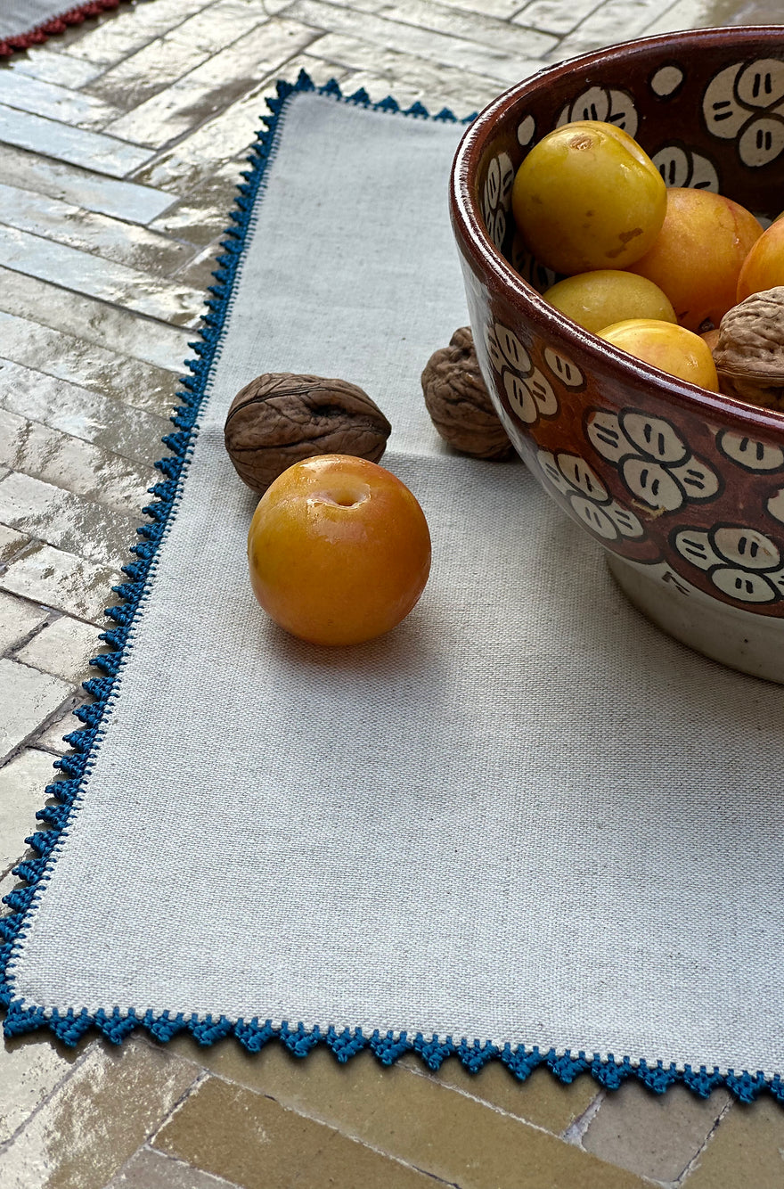 MINA - Sets de table en lin naturel