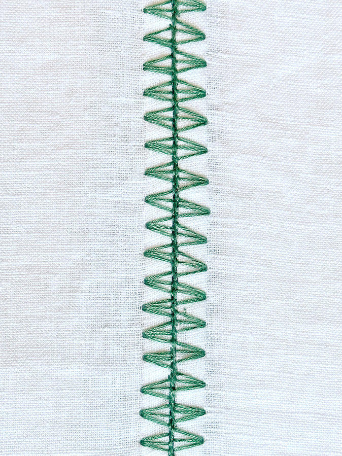 Vert santoline / Tablecloth 170*300